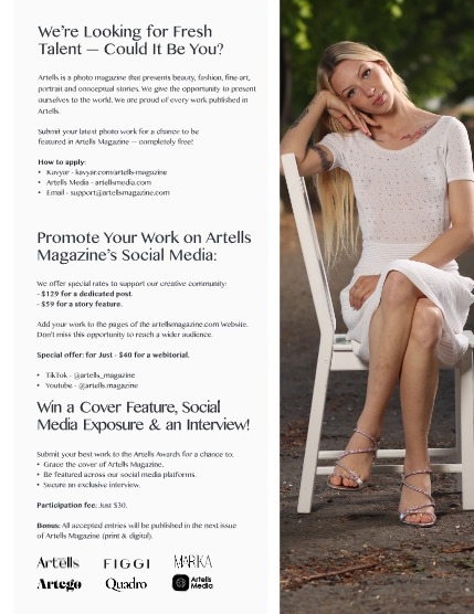 ARTELLS MAGAZINE - PORTRAIT AUGUST (Vol 4235), page 3