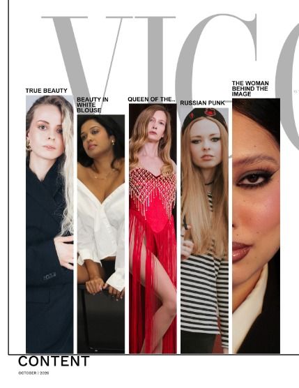 Вигор, журнал. Мода и красота, октябрь 2026, выпуск 3 (VIGOUR MAGAZINE The Fashion & Beauty | October 2026 | Issue 03), page 2