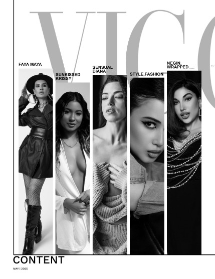 VIGOUR MAGAZINE Black And White | May 2025 | Issue 03, page 2
