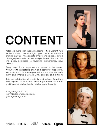 ARTEGO MAGAZINE - PORTRAIT SEPTEMBER ISSUE 1502, page 2