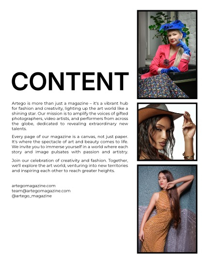 ARTEGO MAGAZINE - PORTRAIT MAY ISSUE 865, page 2