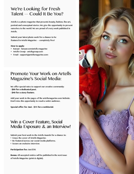 ARTELLS MAGAZINE - FINEART & VISUAL ART JULY (Vol 3345), page 3