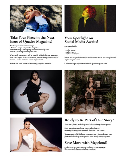 QUADRO MAGAZINE - PORTRAIT JULY (Vol 1191), page 3