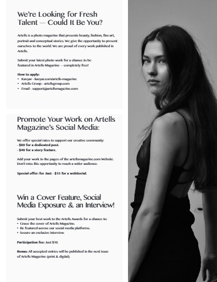 ARTELLS MAGAZINE - PORTRAIT OCTOBER (Vol 3640), page 3