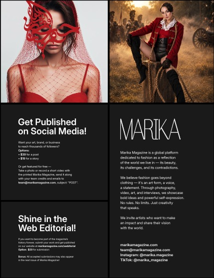 MARIKA MAGAZINE FINE-ART & AI (ISSUE 6396 - SEPTEMBER), page 2