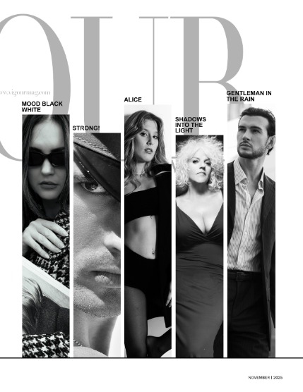 VIGOUR MAGAZINE The Black And White | October 2025 | Issue 04, page 3