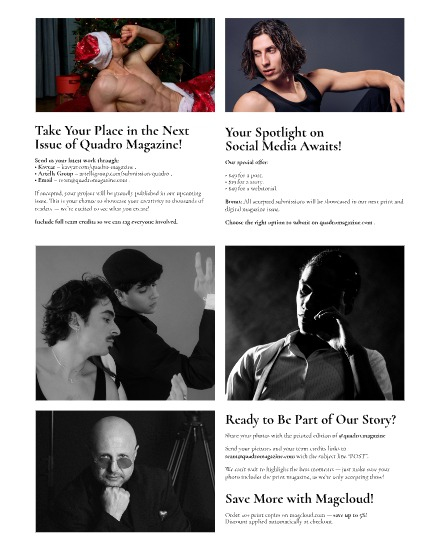 QUADRO MAGAZINE - MEN APRIL (Vol 1532), page 3