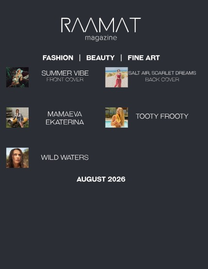 RAAMAT Magazine August 2026 Issue 10, page 3
