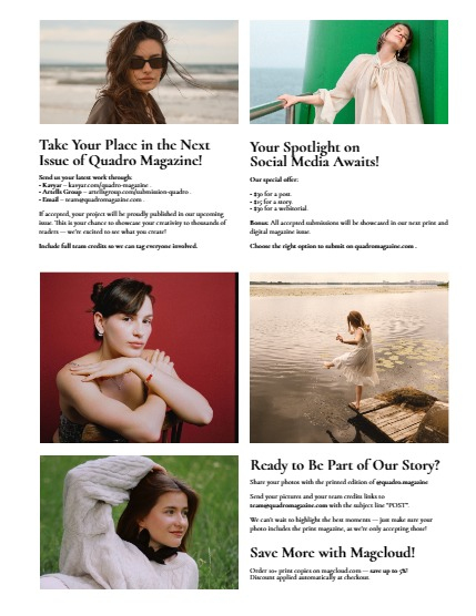 QUADRO MAGAZINE - PORTRAIT JULY (Vol 1193), page 3