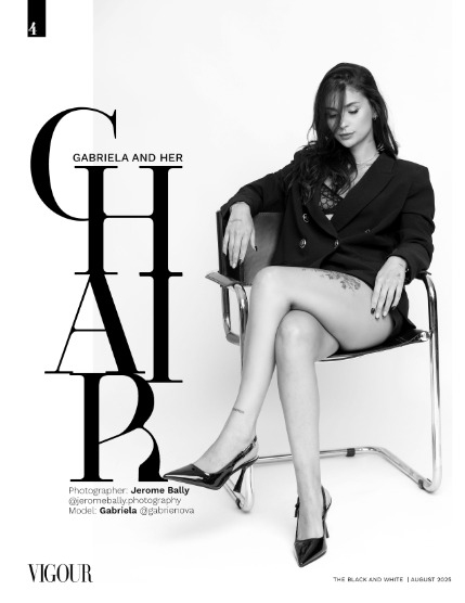 VIGOUR MAGAZINE The Black And White | August 2025 | Issue 01, page 4