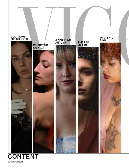 VIGOUR MAGAZINE Nude & Boudoir | September 2025 | Issue 03, page 2