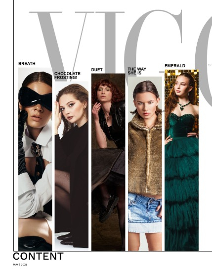 VIGOUR MAGAZINE Fashion & Beauty | May 2025 | Issue 03, page 2