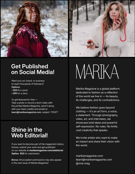 MARIKA MAGAZINE PORTRAIT (ISSUE 6183 - FEBRUARY), page 2