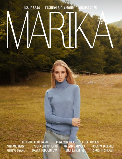 MARIKA MAGAZINE FASHION & GLAMOUR (ISSUE 5844 - AUGUST), page 1