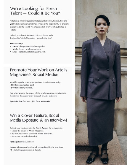 ARTELLS MAGAZINE - FASHION & GLAMOUR SEPTEMBER (Vol 3534), page 3