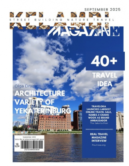 Kelambi Magazine 17th September 2025 Travel Street Building Nature, page 1