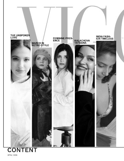 VIGOUR MAGAZINE The Black And White | April 2026 | Issue 02, page 2