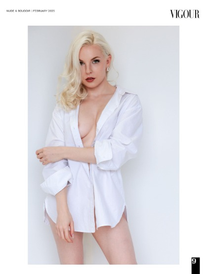 VIGOUR MAGAZINE Nude & Boudoir | February 2025 | Issue 04, page 9