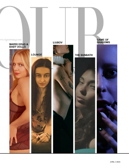 VIGOUR MAGAZINE Nude & Boudoir | April 2025 | Issue 02, page 3