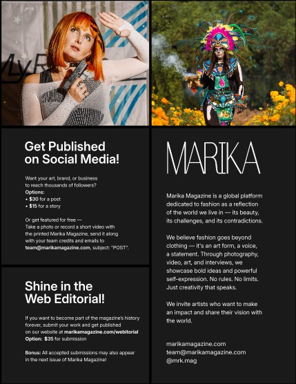 MARIKA MAGAZINE HALLOWEEN (ISSUE 5995 - NOVEMBER), page 2
