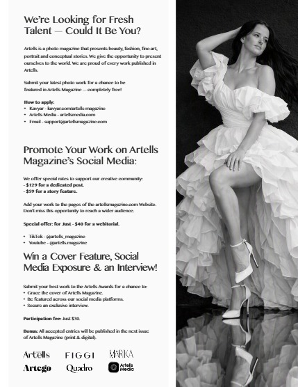 ARTELLS MAGAZINE - PORTRAIT AUGUST (Vol 4230), page 3