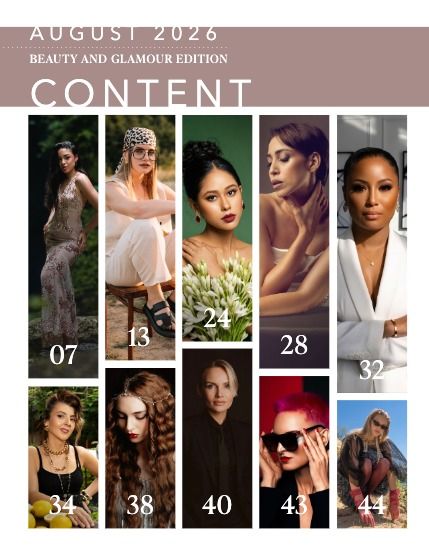 Инфрейм, журнал. Красота и гламур, август 2026, выпуск 317 (Issue 317 - Beauty and Glamour Edition - August 2026), page 2