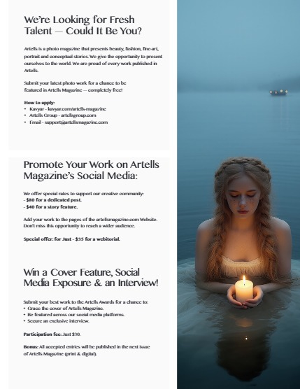 ARTELLS MAGAZINE - FANTASY & AI AUGUST (Vol 3455), page 3