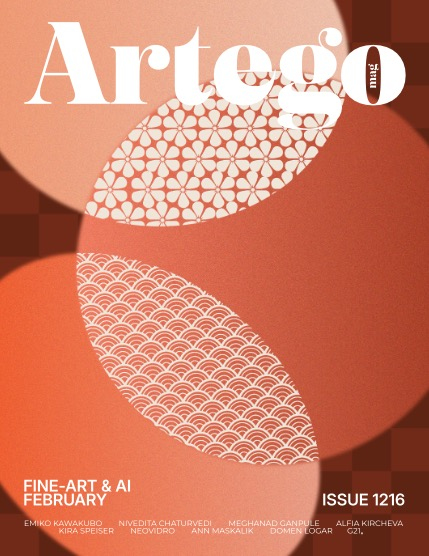 ARTEGO MAGAZINE - FINE-ART & AI FEBRUARY ISSUE 1216, page 1