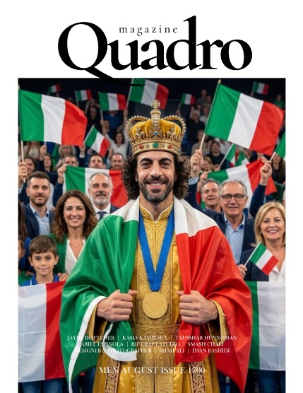 QUADRO MAGAZINE - MEN AUGUST (Vol 1700), page 1