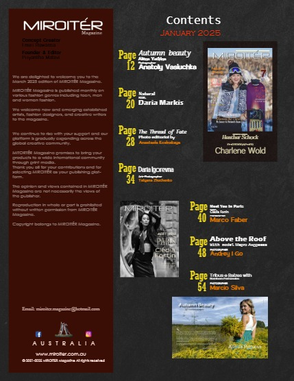 MIRIOTÉR Magazine Vol 32 March 25, page 3