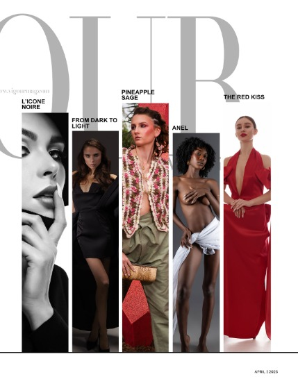 VIGOUR MAGAZINE Fashion & Beauty | April 2025 | Issue 2, page 3