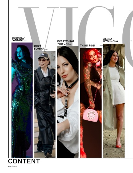 VIGOUR MAGAZINE Fashion & Beauty | May 2025 | Issue 05, page 2