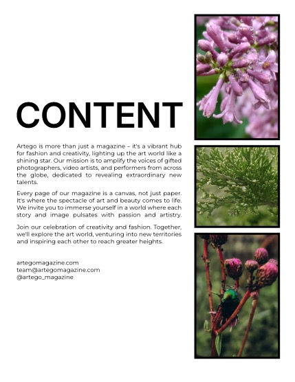ARTEGO MAGAZINE - NATURE & TRAVELS AUGUST ISSUE 982, page 2