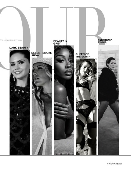 VIGOUR MAGAZINE The Black And White | October 2025 | Issue 01, page 3