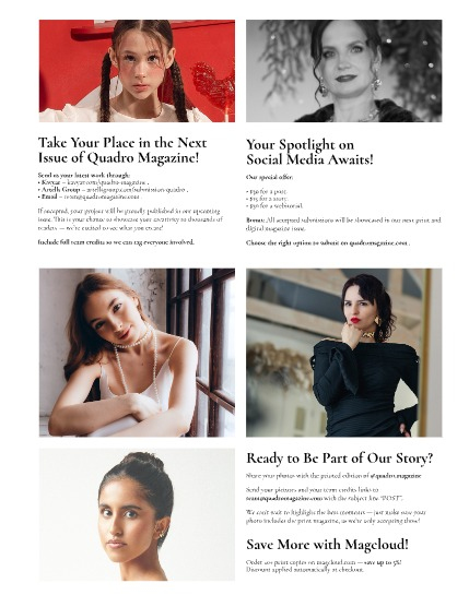 QUADRO MAGAZINE - PORTRAIT MARCH (Vol 1511), page 3