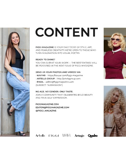 FIGGI MAGAZINE - PORTRAIT MAY (Vol 2170), page 3