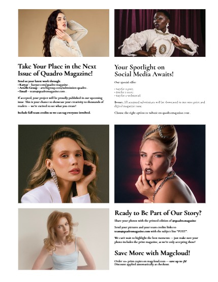 QUADRO MAGAZINE - PORTRAIT JULY (Vol 1678), page 3