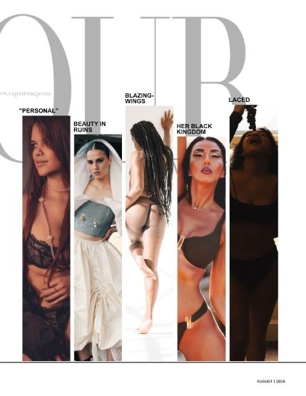 Вигор, журнал. Ню и будуар, август 2026, выпуск 1 (VIGOUR MAGAZINE The Nude & Boudoir | August 2026| Issue 01), page 3