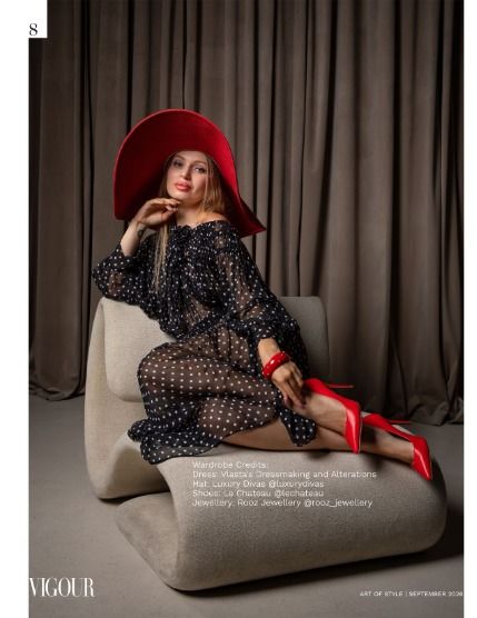Вигор, журнал. Искусство стиль, сентябрь 2026, выпуск 1 (VIGOUR MAGAZINE The Art of Style | September 2026 | Issue 01), page 8