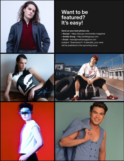 MARIKA MAGAZINE MEN (ISSUE 5841 - AUGUST), page 3