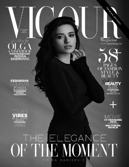 VIGOUR MAGAZINE The Black And White | October 2025 | Issue 01, page 1