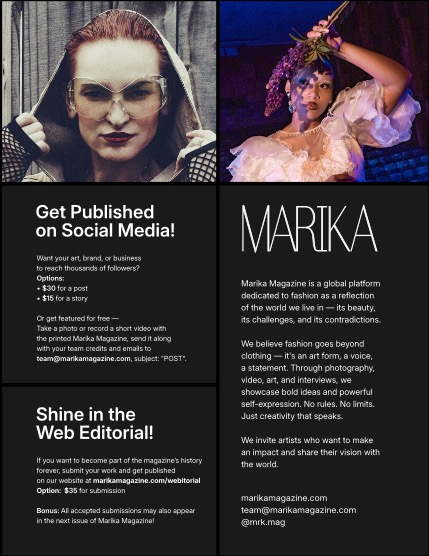 MARIKA MAGAZINE PORTRAIT (ISSUE 5934 - SEPTEMBER), page 2