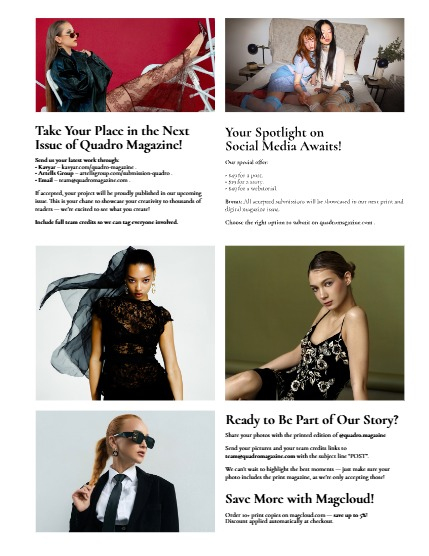QUADRO MAGAZINE - FASHION & GLAMOUR MAY (Vol 1620), page 3