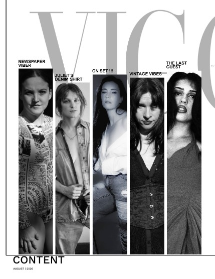 VIGOUR MAGAZINEThe Black And White | August 2026 | Issue 02, page 2