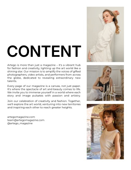 ARTEGO MAGAZINE - PORTRAIT MARCH ISSUE 755, page 2