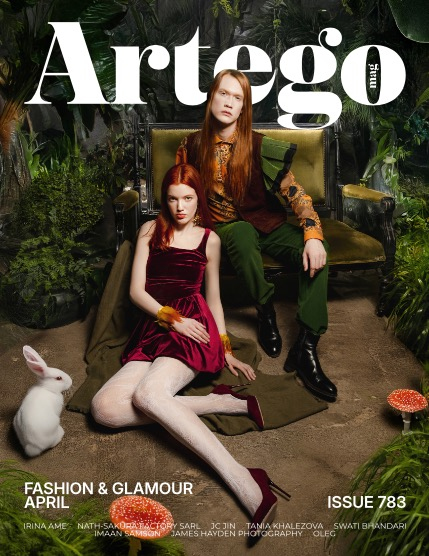 ARTEGO MAGAZINE - FASHION & GLAMOUR APRIL ISSUE 783, page 1