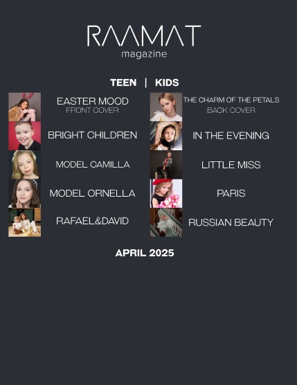 RAAMAT Magazine April 2025 Teen&Kids Edition Issue 3, page 3