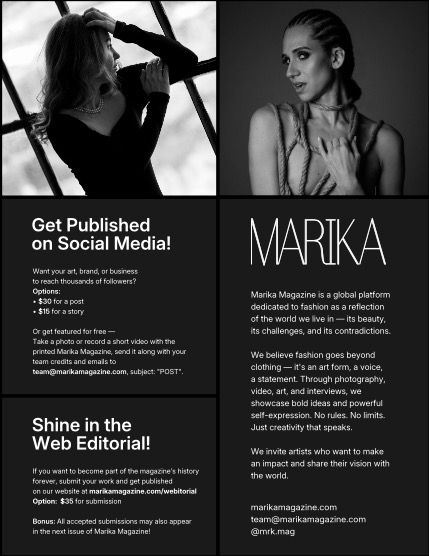 MARIKA MAGAZINE PORTRAIT (ISSUE 5758 - JUNE), page 2