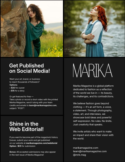 MARIKA MAGAZINE PORTRAIT (ISSUE 5807 - JULY), page 2