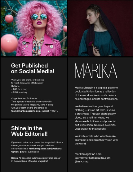 MARIKA MAGAZINE SENSE. VIEW. STYLE (ISSUE 5821 - August), page 2